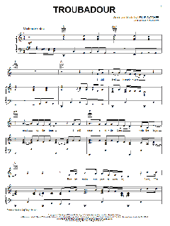 Troubadour von George Strait (Download) 