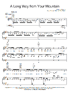 A Long Way From Your Mountain von Tom Paxton (Download) 