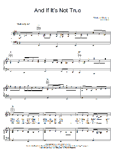 And If It's Not True von Tom Paxton (Download) 