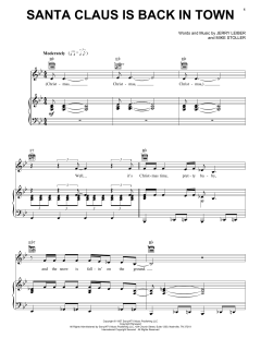 Santa Claus Is Back In Town von Elvis Presley (Download) 