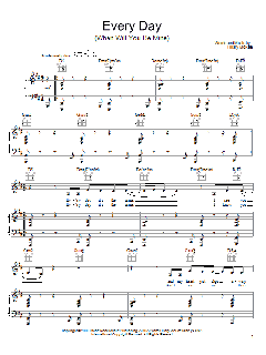 Every Day (When Will You Be Mine) von Hilary McRae (Download) 