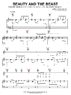 Beauty And The Beast von Alan Menken (Download) 