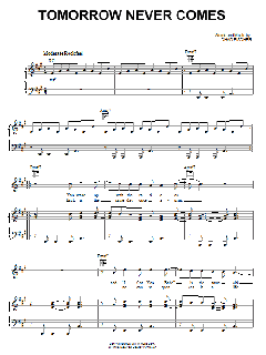 Tomorrow Never Comes von Teddy Geiger (Download) 