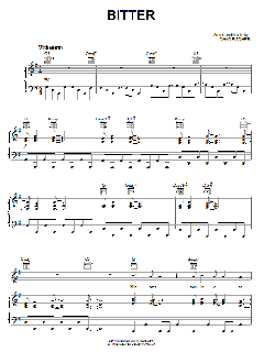 Bitter von Teddy Geiger (Download) 