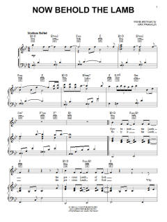 Now Behold The Lamb von Kirk Franklin (Download) 