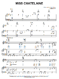 Miss Chatelaine von K.D. Lang (Download) 