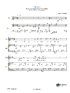 I Believe von Jeff Marder (Download) 