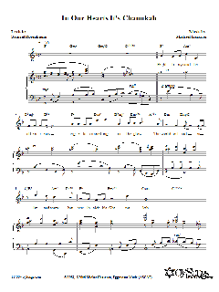 In Our Hearts It's Chanukah von Michael Isaacson (Download) 