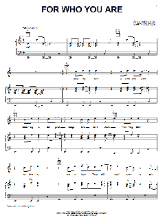 For Who You Are von Hillsong Worship (Download) 