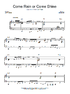 Come Rain Or Come Shine von Barbra Streisand (Download) 