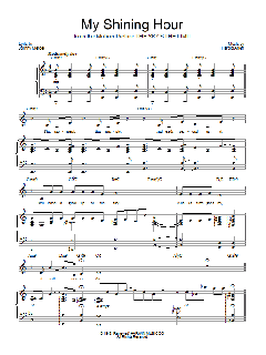 My Shining Hour von Harold Arlen (Download) 