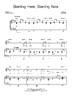 Starting Here, Starting Now von Barbra Streisand (Download) 