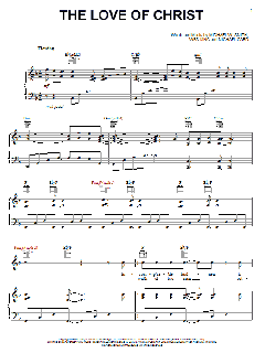 The Love Of Christ von Wes King (Download) 