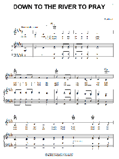 Down To The River To Pray von Traditional (Download) 