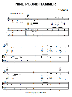 Nine Pound Hammer von Merle Travis (Download) 