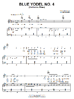 Blue Yodel No. 4 (California Blues) von Jimmie Rodgers (Download) 