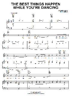 The Best Things Happen While You're Dancing von Irving Berlin (Download) 