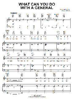 What Can You Do With A General von Irving Berlin (Download) 