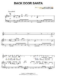 Back Door Santa von Clarence Carter (Download) 