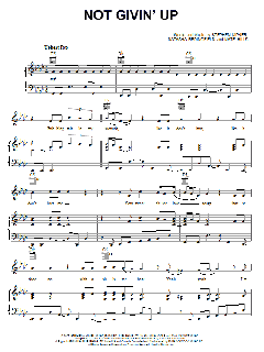 Not Givin' Up von Natasha Bedingfield (Download) 