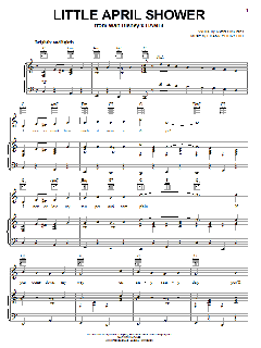Little April Shower von Frank Churchill (Download) 