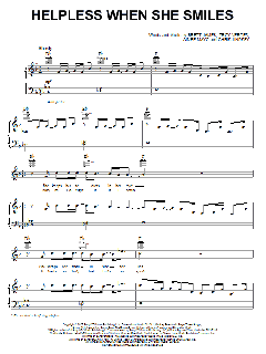 Helpless When She Smiles von Backstreet Boys (Download) 