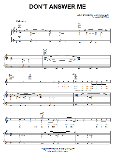 Don't Answer Me von Alan Parsons (Download) 