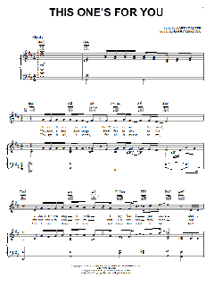 This One's For You von Barry Manilow (Download) 