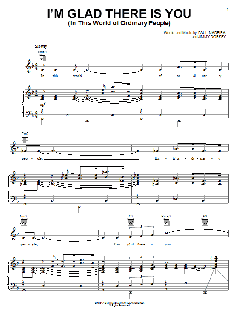 I'm Glad There Is You (In This World Of Ordinary People) von Jimmy Dorsey (Download) 