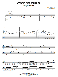Voodoo Child (Slight Return) von Jimi Hendrix (Download) 
