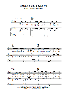 Because You Loved Me von Celine Dion (Download) 