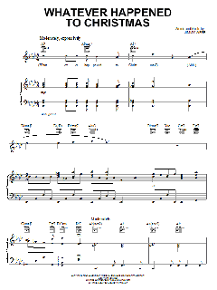 Whatever Happened To Christmas von Frank Sinatra (Download) 