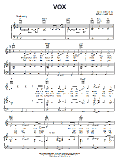 Vox von Sarah McLachlan (Download) 