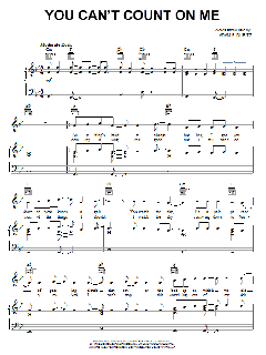 You Can't Count On Me von Counting Crows (Download) 