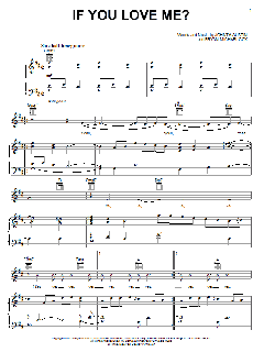 If You Love Me? von Mary J. Blige (Download) 