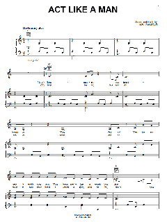 Act Like A Man von Neil Diamond (Download) 