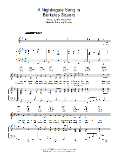 A Nightingale Sang In Berkeley Square von Nat King Cole (Download) 