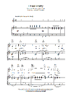 I Feel Pretty von Leonard Bernstein (Download) 