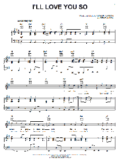 I'll Love You So von Michael Watson (Download) 