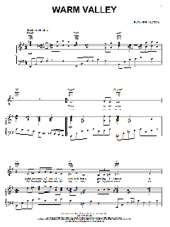 Warm Valley von Duke Ellington (Download) 