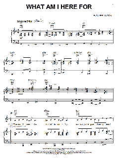 What Am I Here For? von Duke Ellington (Download) 