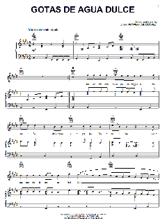 Gotas De Agua Dulce von Juanes (Download) 