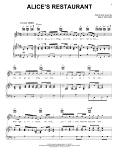 Alice's Restaurant von Arlo Guthrie (Download) 