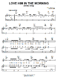 Love Him In The Morning (All Day Song) von John Fischer (Download) 