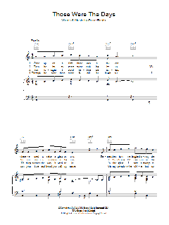 Those Were The Days von Mary Hopkin (Download) 