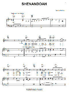 Shenandoah von American Folk Song (Download) 