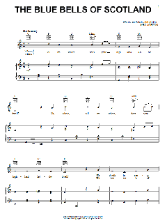 The Blue Bells Of Scotland von Mrs. Jordon (Download) 