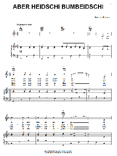 Aber Heidschi Bumbeidschi von Bohemian Folksong (Download) 