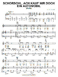 Schorschl, Ach Kauf Mir Doch Ein Automobil von T.W. Thurban (Download) 