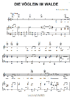 Die Voglein Im Walde von 19th Century Soldier Song (Download) 